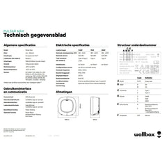 Pulsar Max 22kW incl. 7 m laadkabel type 2 - zwart - Ecowatts.be